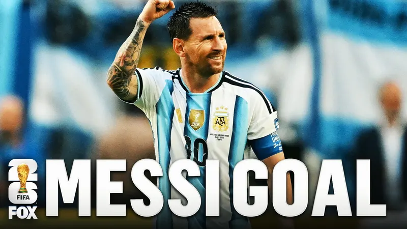 Lionel Messi Continues to Shatter Records with 20th World Cup Goal