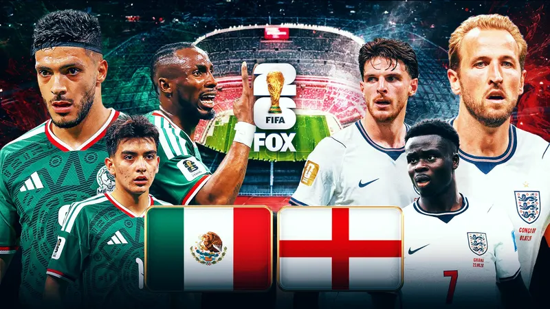 A Clash of Footballing Giants: Mexico-England Set to Create World Cup History